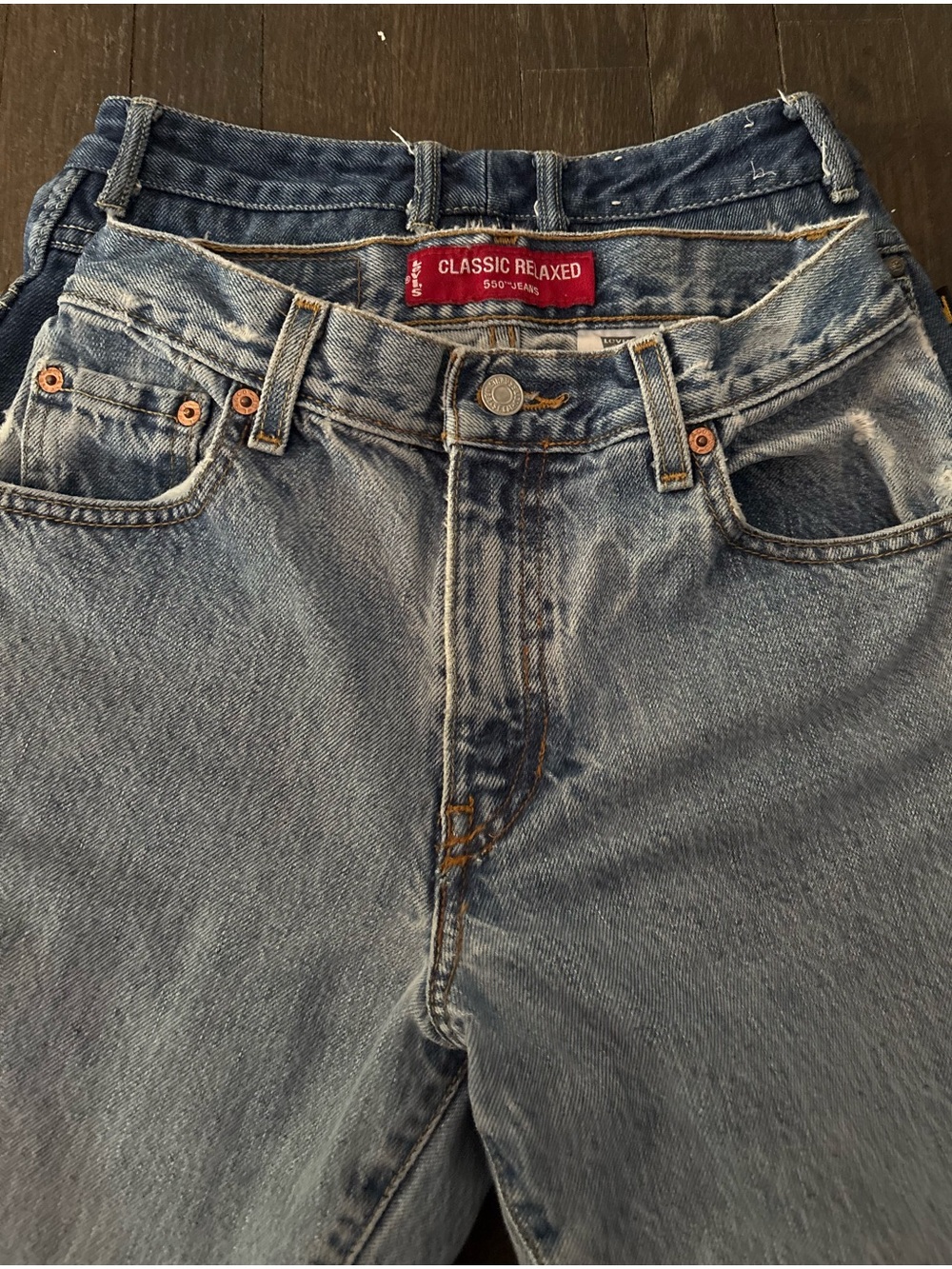 🔥VINTAGE 🔥Levi's // Sasson 💕 LOT 2 💕Classic 100% Cotton Relaxed Denim Jeans